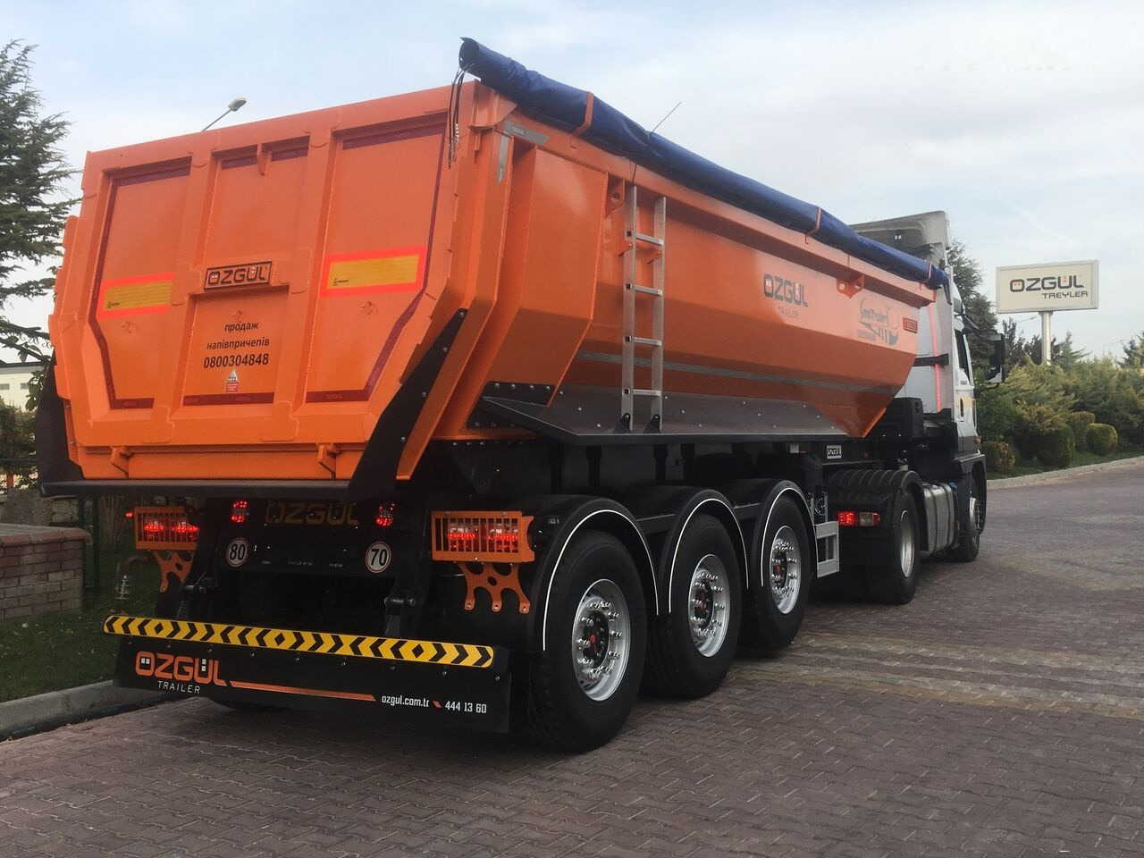 Kiper polprikolica Özgül HALF PIPE TIPPING TRAILER: slika 8 Kiper polprikolica Özgül HALF PIPE TIPPING TRAILER: slika 8