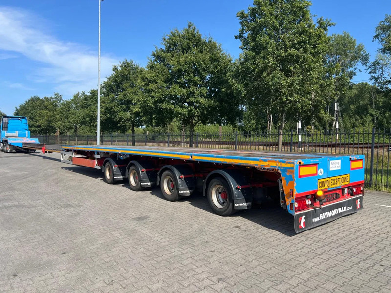 Nizko noseča polprikolica Faymonville SPZ-4AAX Double Extendable Semi Low Loader: slika 12