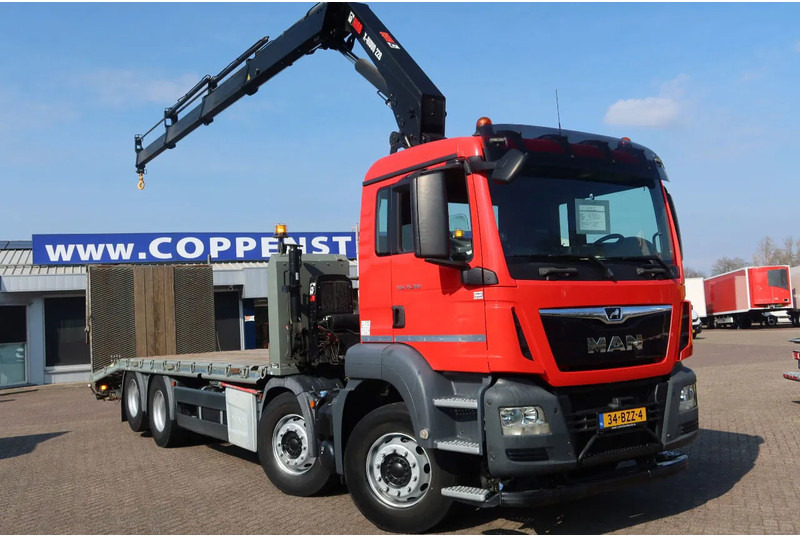 MAN TGS 35.360 8X2 Euro 6 Oprijwagen + HIAB 228 E 3 kraan. Radio grafisch + winch - Tovornjak z dvigalom: slika 2 MAN TGS 35.360 8X2 Euro 6 Oprijwagen + HIAB 228 E 3 kraan. Radio grafisch + winch - Tovornjak z dvigalom: slika 2