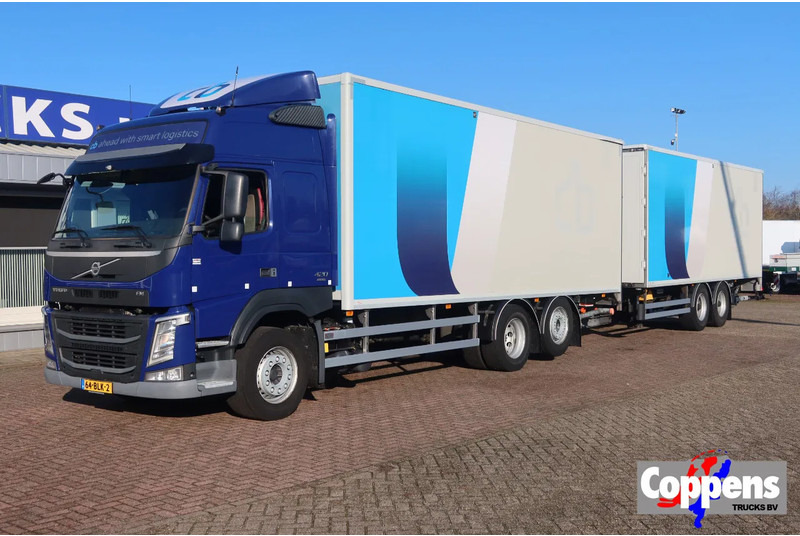 Volvo FM 420 6x2 Bak + Dhollandia klep 1500 kg + Aanhanger 94-WS-TS - Tovornjak zabojnik: slika 1 Volvo FM 420 6x2 Bak + Dhollandia klep 1500 kg + Aanhanger 94-WS-TS - Tovornjak zabojnik: slika 1