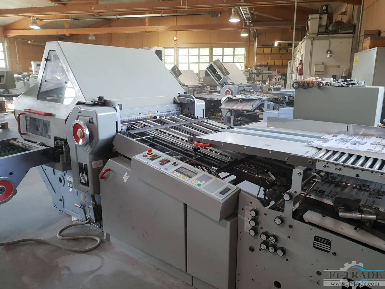 Heidelberg Stahlfolder KD 78-4-KZ - Stroj za zgibanje: slika 4 Heidelberg Stahlfolder KD 78-4-KZ - Stroj za zgibanje: slika 4