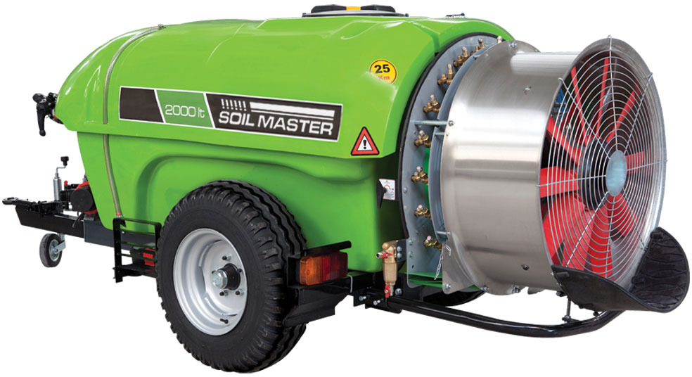 SOIL MASTER _TURBO ATOMIZER (MIST BLOWER) - Škropilnica montirana na traktor: slika 2 SOIL MASTER _TURBO ATOMIZER (MIST BLOWER) - Škropilnica montirana na traktor: slika 2