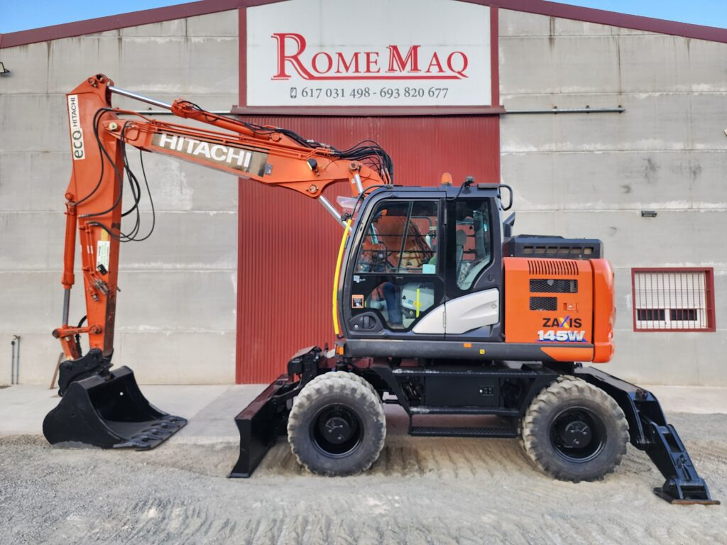 HITACHI ZX145W-6 - Bager na kolesih: slika 1 HITACHI ZX145W-6 - Bager na kolesih: slika 1