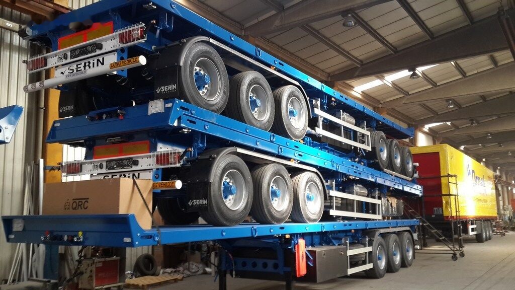 Reis Treyler Flat-Bed Semi Trailer - Polprikolica s kesonom: slika 2 Reis Treyler Flat-Bed Semi Trailer - Polprikolica s kesonom: slika 2