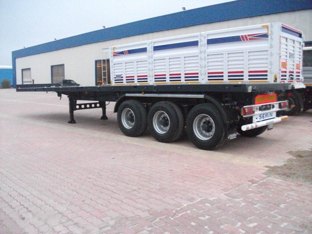 Reis Treyler Flat-Bed Semi Trailer - Polprikolica s kesonom: slika 1 Reis Treyler Flat-Bed Semi Trailer - Polprikolica s kesonom: slika 1