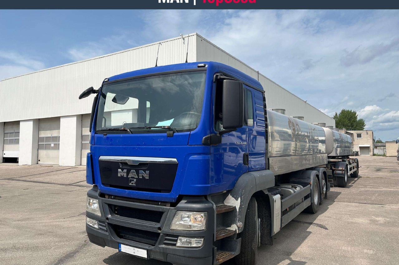 MAN 26.400 6X2-2 Plandex (8633) - Tovornjak cisterna, Prikolica cisterna: slika 1 MAN 26.400 6X2-2 Plandex (8633) - Tovornjak cisterna, Prikolica cisterna: slika 1