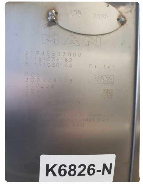 Katalysator MAN TGX Euro 6 - 81151036182 81151036192 81151036223 - Katalizator za Tovornjak: slika 4 Katalysator MAN TGX Euro 6 - 81151036182 81151036192 81151036223 - Katalizator za Tovornjak: slika 4