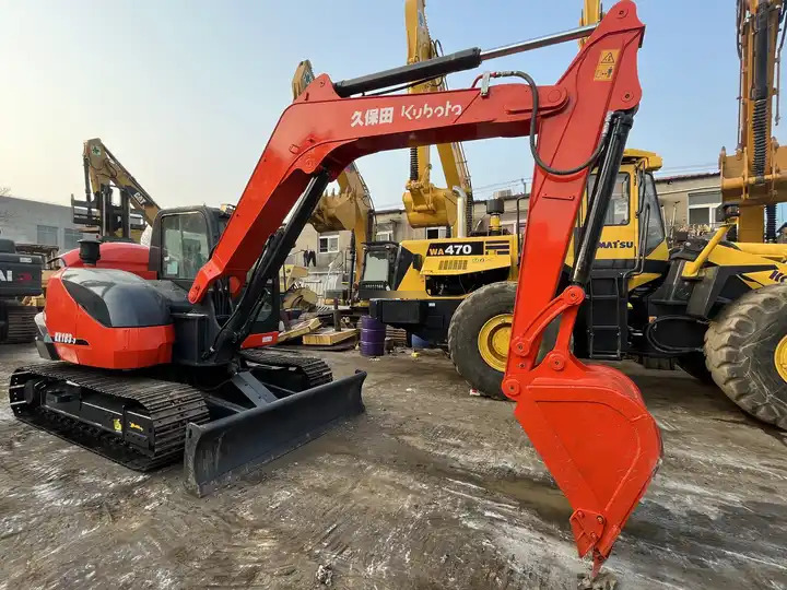 8 tons Used Excavator KUBOTA KX183-3 in good condition for sale - Bager goseničar: slika 4 8 tons Used Excavator KUBOTA KX183-3 in good condition for sale - Bager goseničar: slika 4