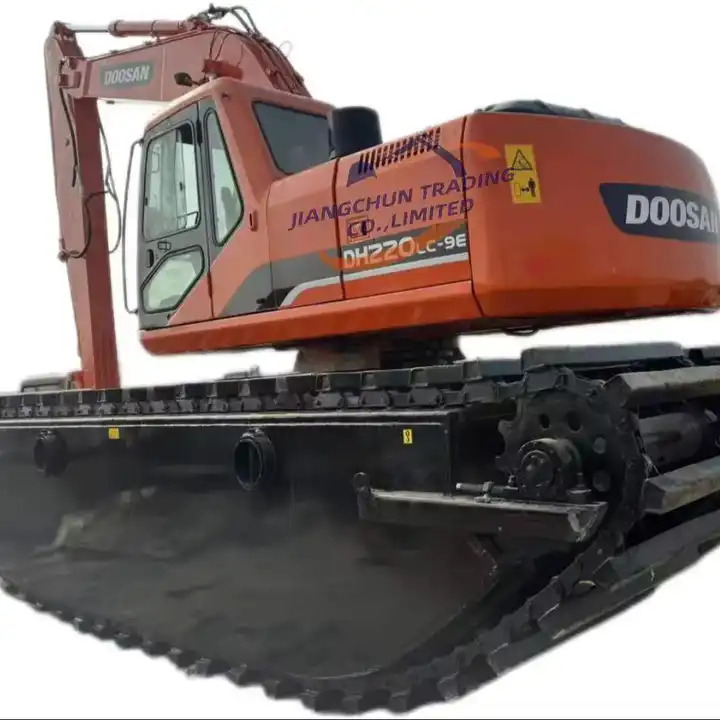 Amphibious Excavators with Pontoon 21ton with Cheap Price Ekskavator Amfibi dengan Pontoon 21ton dengan Harga Murah - Bager: slika 1 Amphibious Excavators with Pontoon 21ton with Cheap Price Ekskavator Amfibi dengan Pontoon 21ton dengan Harga Murah - Bager: slika 1