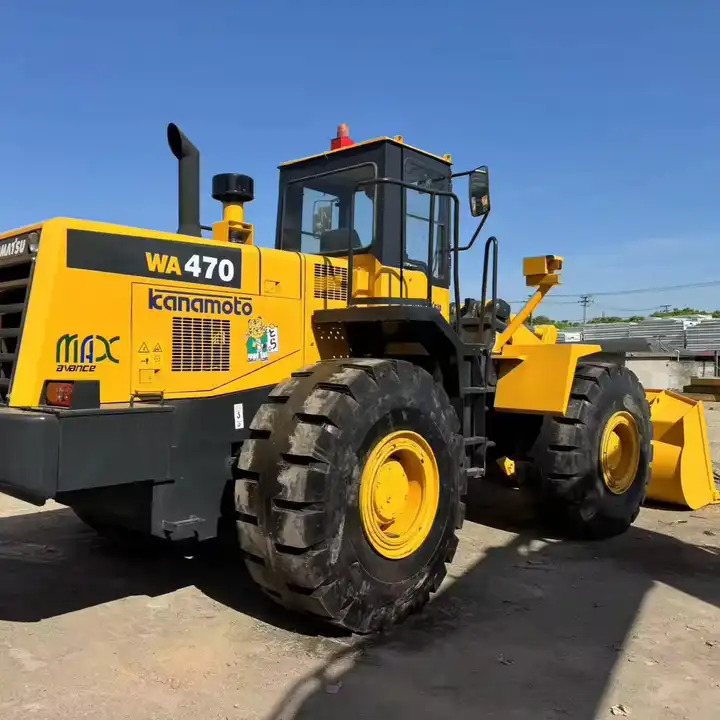 Second Hand Pay LoaderNice Performance Original Loader Used Komatsu Wa470 Loader Second Hand Wheel Loader Hot Sale - Kolesni nakladalec: slika 1 Second Hand Pay LoaderNice Performance Original Loader Used Komatsu Wa470 Loader Second Hand Wheel Loader Hot Sale - Kolesni nakladalec: slika 1