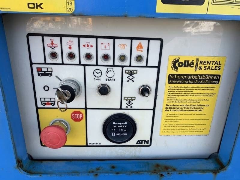 Škarjasta dvižna ploščad ATN CX15 - 15m, 4x4, diesel: slika 15