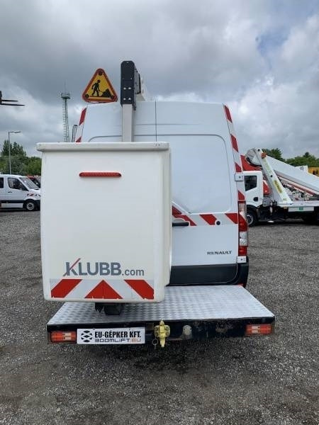 Dvižna ploščad montirana na tovornjak Renault Master Klubb K32 - 12,5 m, 120 kg: slika 8