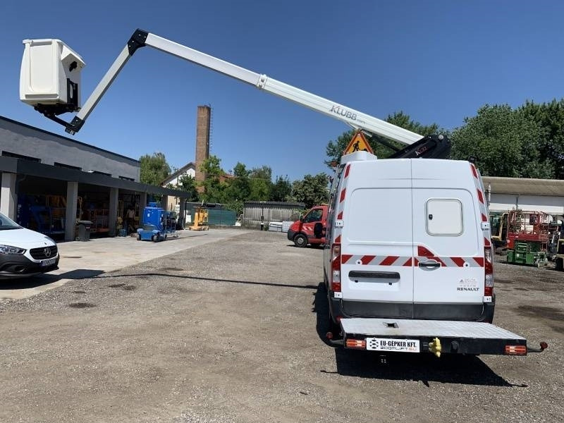Dvižna ploščad montirana na tovornjak Renault Master Klubb KL32 - 12,5 m, 120 kg: slika 9