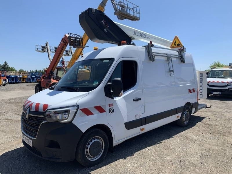 Renault Master Klubb KL32 - 12,5 m, 120 kg - Dvižna ploščad montirana na tovornjak: slika 2 Renault Master Klubb KL32 - 12,5 m, 120 kg - Dvižna ploščad montirana na tovornjak: slika 2