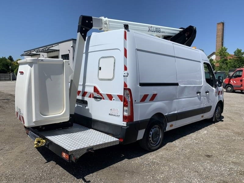 Dvižna ploščad montirana na tovornjak Renault Master Klubb KL32 - 12,5 m, 120 kg: slika 6