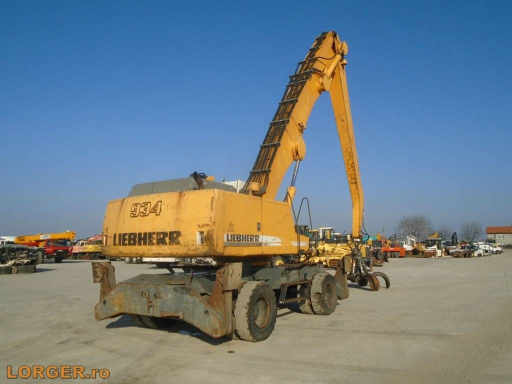 Liebherr A 934 B - Bager za prekladanje primarnih/ Sekundarnih surovin: slika 4 Liebherr A 934 B - Bager za prekladanje primarnih/ Sekundarnih surovin: slika 4