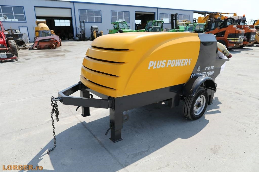 Plus Power VTGZ - 20S - Stacionarna betonska črpalka: slika 1 Plus Power VTGZ - 20S - Stacionarna betonska črpalka: slika 1