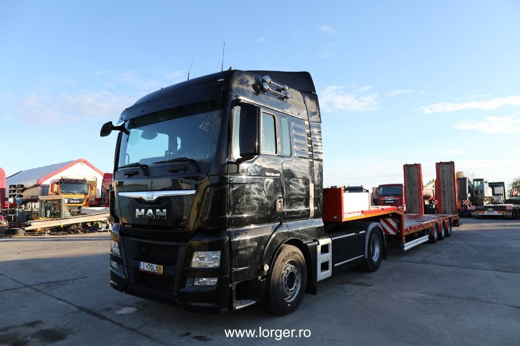 MAN TGX 18.440 4x2 BLS + Trailer Kässbohrer LB3 Lowbed - Vlačilec: slika 1 MAN TGX 18.440 4x2 BLS + Trailer Kässbohrer LB3 Lowbed - Vlačilec: slika 1