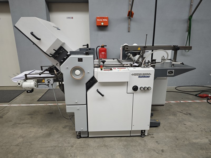 Heidelberg, Heidelberg/Stahl Heidelberg Stahlfolder Ti 40 I 2009 - Stroj za zgibanje: slika 1 Heidelberg, Heidelberg/Stahl Heidelberg Stahlfolder Ti 40 I 2009 - Stroj za zgibanje: slika 1