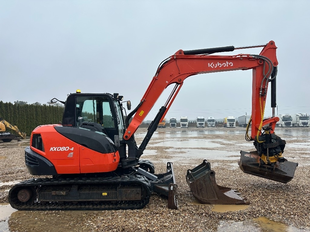 Kubota KX 080-4 ENGCON - Mini bager: slika 5 Kubota KX 080-4 ENGCON - Mini bager: slika 5