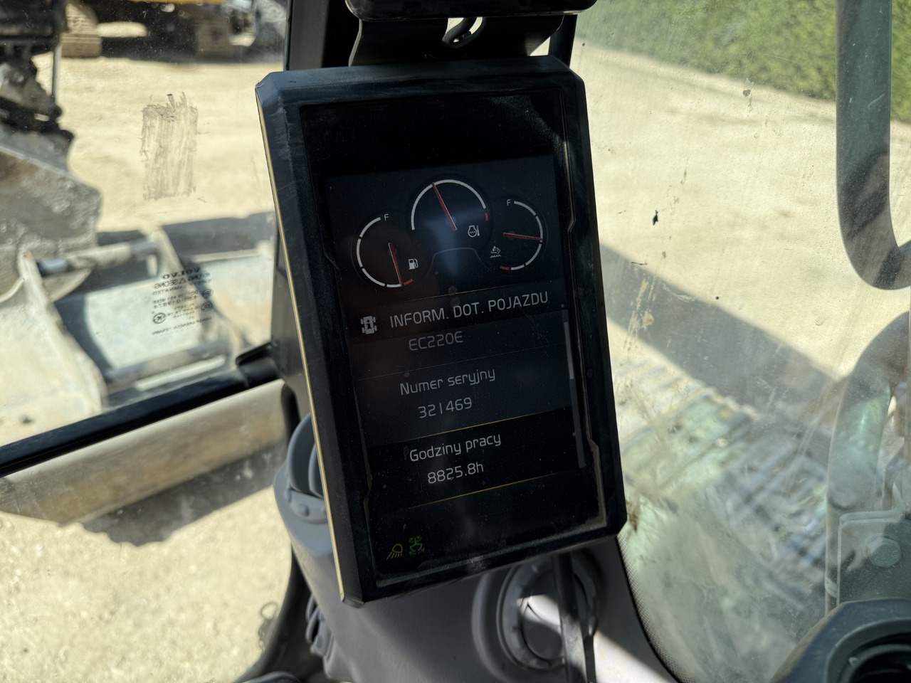 Bager goseničar Volvo EC 220 EL: slika 36