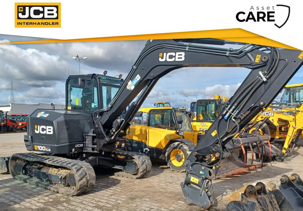 JCB Minikoparka gąsienicowa 100C-2 - Bager goseničar: slika 1 JCB Minikoparka gąsienicowa 100C-2 - Bager goseničar: slika 1