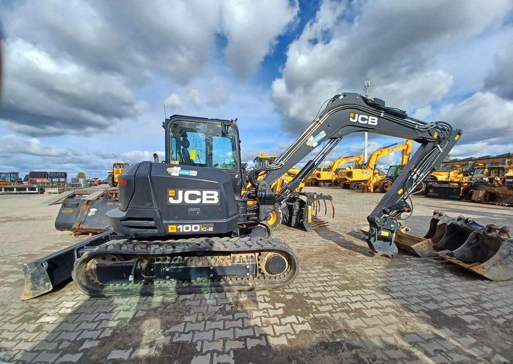 JCB Minikoparka gąsienicowa 100C-2 - Bager goseničar: slika 4 JCB Minikoparka gąsienicowa 100C-2 - Bager goseničar: slika 4