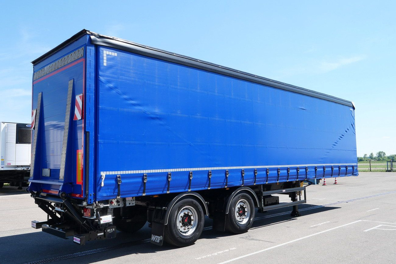 Web-Trailer LPRS 18 / CITY TRIDEC /GARDINE/LBW 2500 kg/SAF - Polprikolica s ponjavo: slika 2 Web-Trailer LPRS 18 / CITY TRIDEC /GARDINE/LBW 2500 kg/SAF - Polprikolica s ponjavo: slika 2