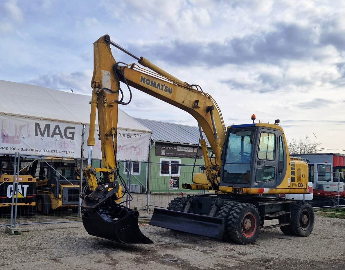 KOMATSU PW130 ES-6K - Bager na kolesih: slika 1 KOMATSU PW130 ES-6K - Bager na kolesih: slika 1