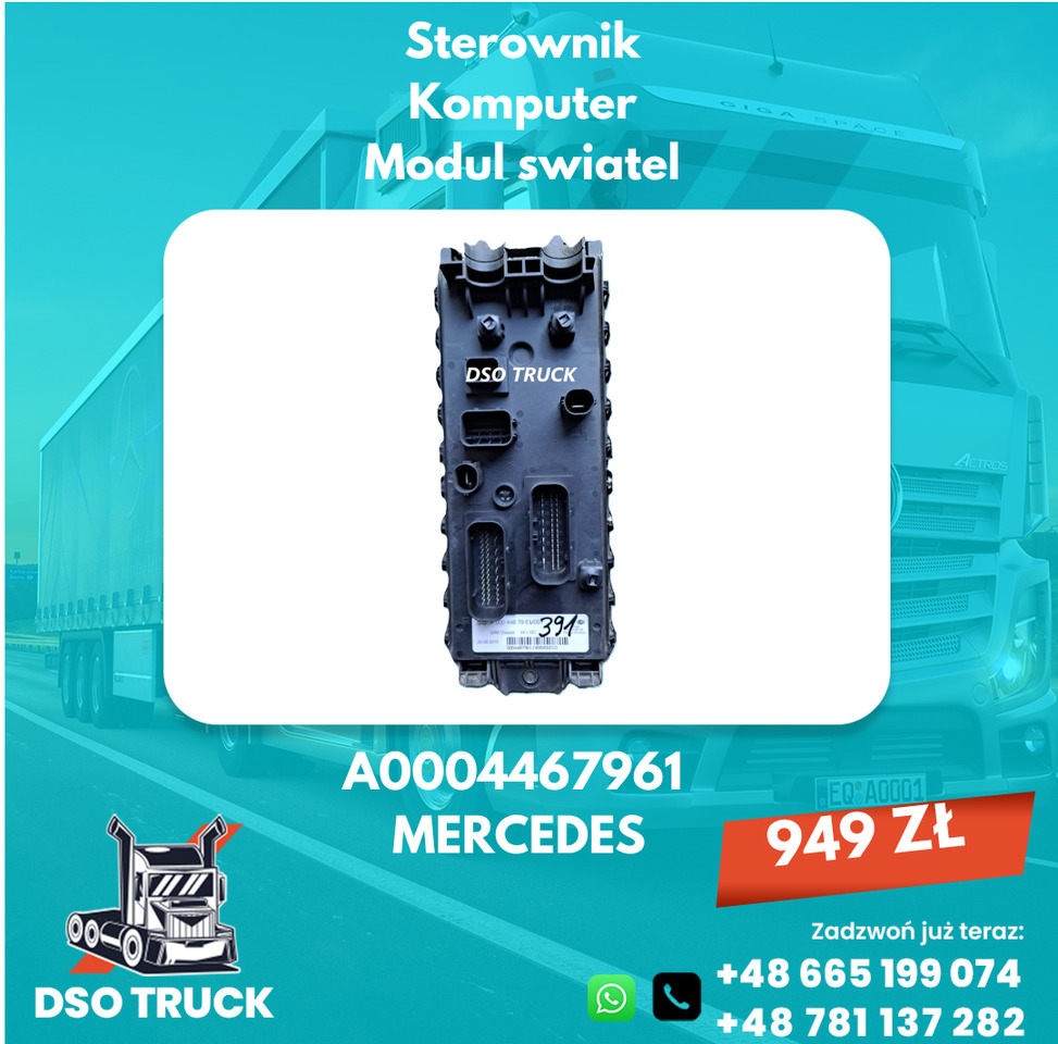 Sterownik Komputer Modul swiatel A0004467961 A0004466761 Mercedes - Rezervni deli: slika 1 Sterownik Komputer Modul swiatel A0004467961 A0004466761 Mercedes - Rezervni deli: slika 1
