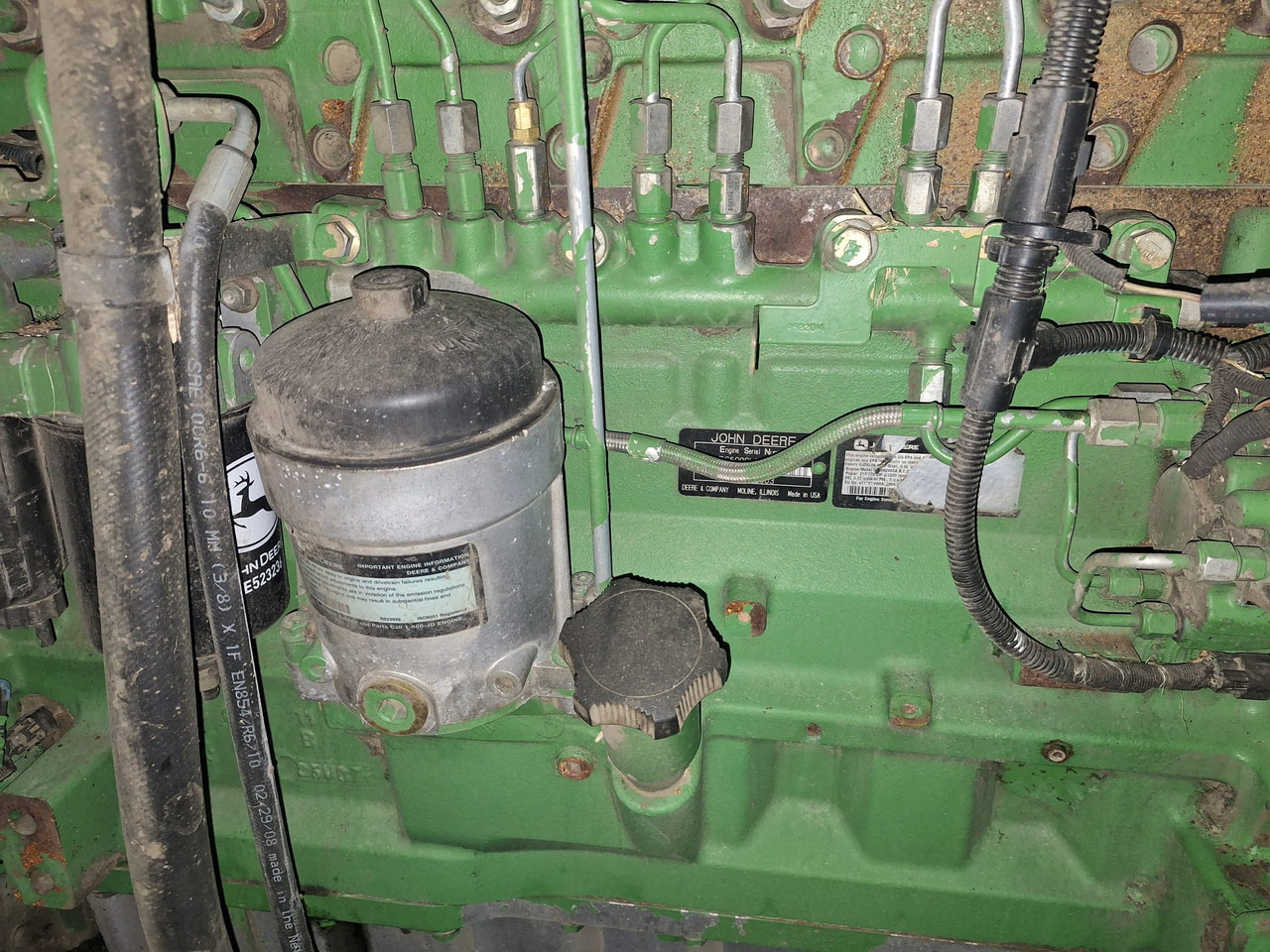 JOHN DEERE T670 - Kombajn harvester: slika 3 JOHN DEERE T670 - Kombajn harvester: slika 3