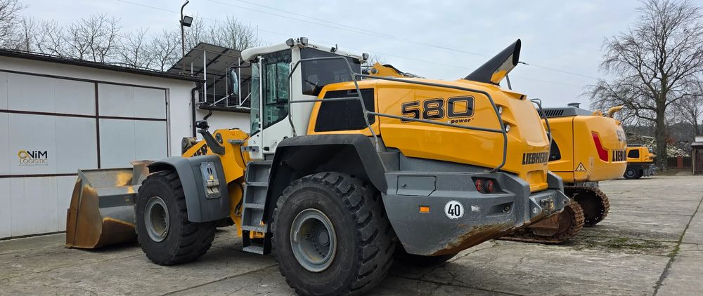 Liebherr 580 - Kolesni nakladalec: slika 1 Liebherr 580 - Kolesni nakladalec: slika 1