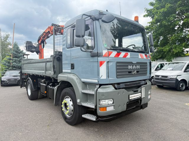 MAN TGA 18.350 Kran Terex - Tovornjak prekucnik, Tovornjak z dvigalom: slika 1 MAN TGA 18.350 Kran Terex - Tovornjak prekucnik, Tovornjak z dvigalom: slika 1