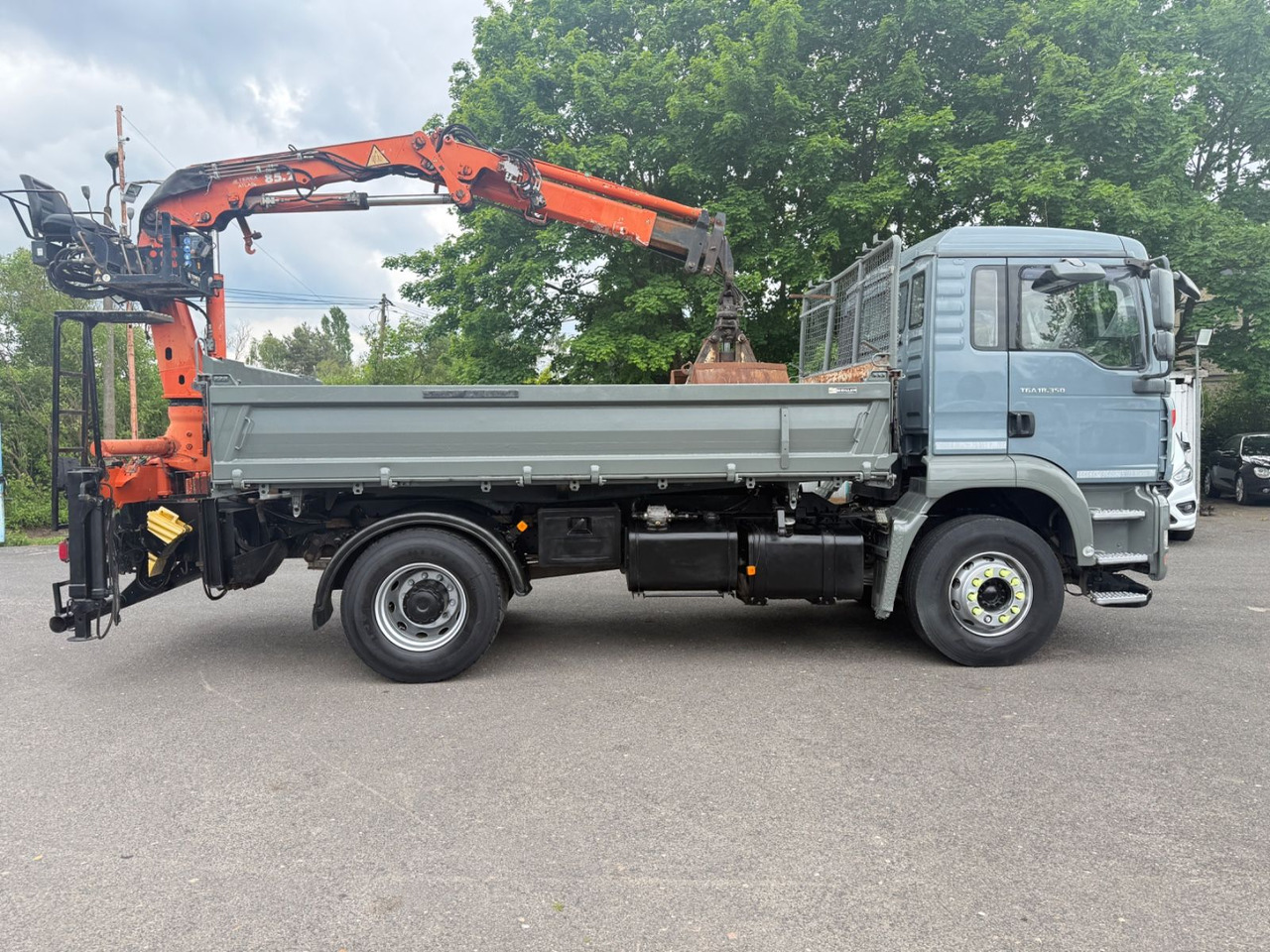 MAN TGA 18.350 Kran Terex - Tovornjak prekucnik, Tovornjak z dvigalom: slika 5 MAN TGA 18.350 Kran Terex - Tovornjak prekucnik, Tovornjak z dvigalom: slika 5