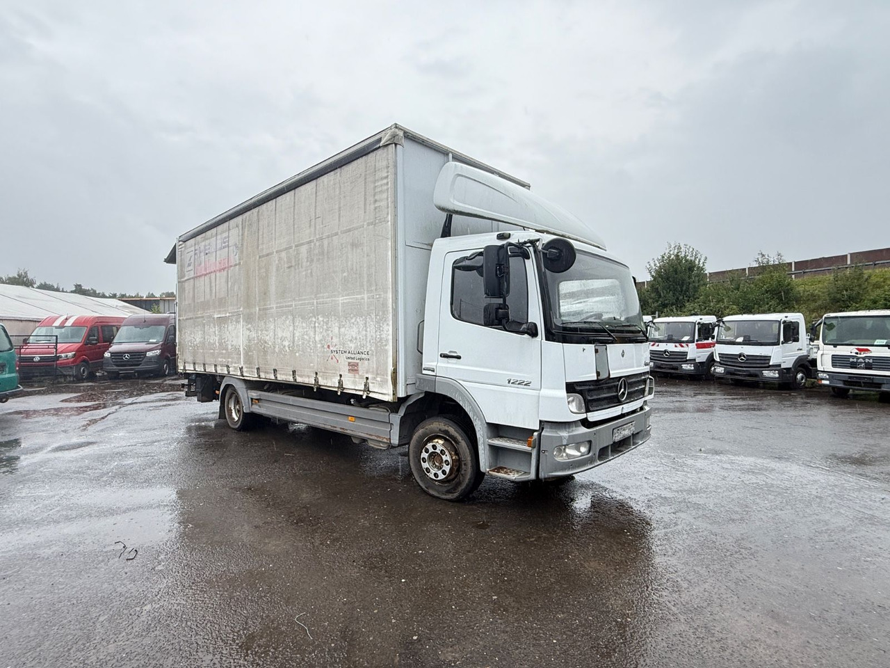 Mercedes-Benz Atego 1222 LbW Klima - Tovornjak s ponjavo: slika 5 Mercedes-Benz Atego 1222 LbW Klima - Tovornjak s ponjavo: slika 5