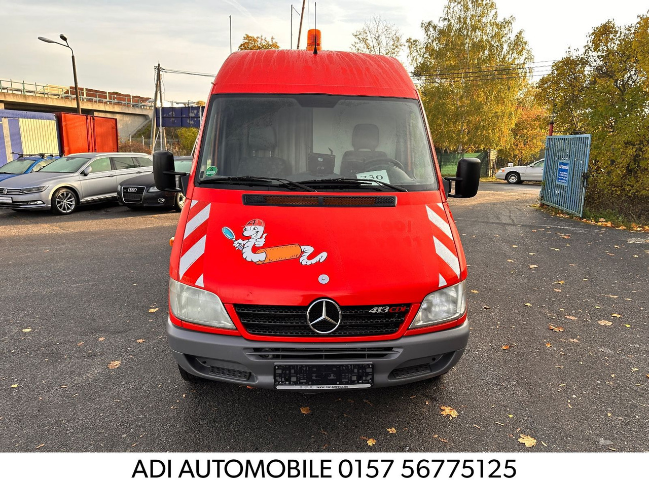 Mercedes-Benz Sprinter 413 CDI Saug- und Druckwagen - Vakuumski tovornjak: slika 1 Mercedes-Benz Sprinter 413 CDI Saug- und Druckwagen - Vakuumski tovornjak: slika 1
