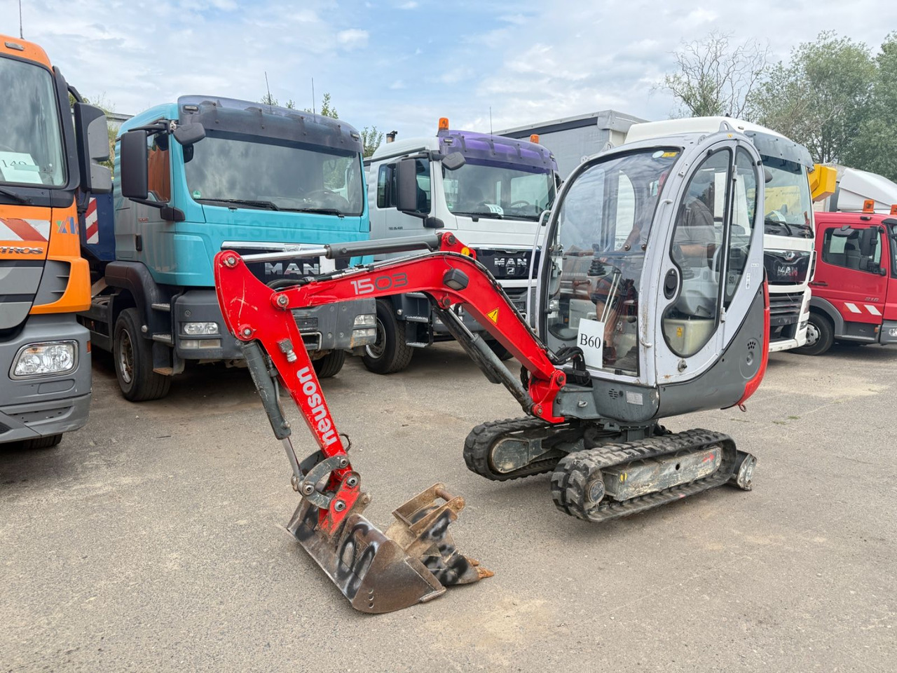 Neuson 1503 RD Knickmatik Hyd. verstellbare Laufwerke - Mini bager: slika 2 Neuson 1503 RD Knickmatik Hyd. verstellbare Laufwerke - Mini bager: slika 2