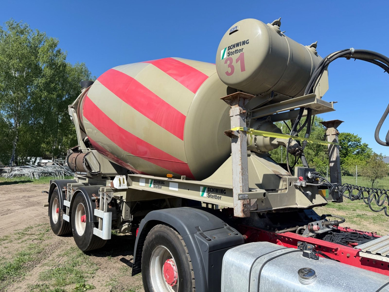 Stetter Mischer-Mixer Typ AM 10 FH Betonmischer - Polprikolica mešalec betona: slika 1 Stetter Mischer-Mixer Typ AM 10 FH Betonmischer - Polprikolica mešalec betona: slika 1