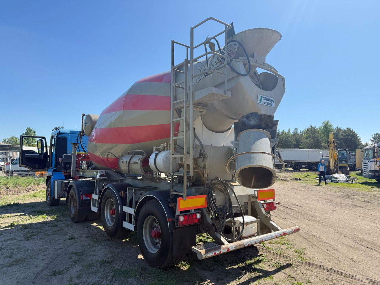 Stetter Mischer-Mixer Typ AM 10 FH Betonmischer - Polprikolica mešalec betona: slika 2 Stetter Mischer-Mixer Typ AM 10 FH Betonmischer - Polprikolica mešalec betona: slika 2