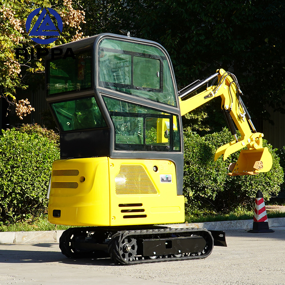 Nov Mini bager Rippa Machinery Group R327-Kubota engine-cab-Global stocking Rapid delivery: slika 16