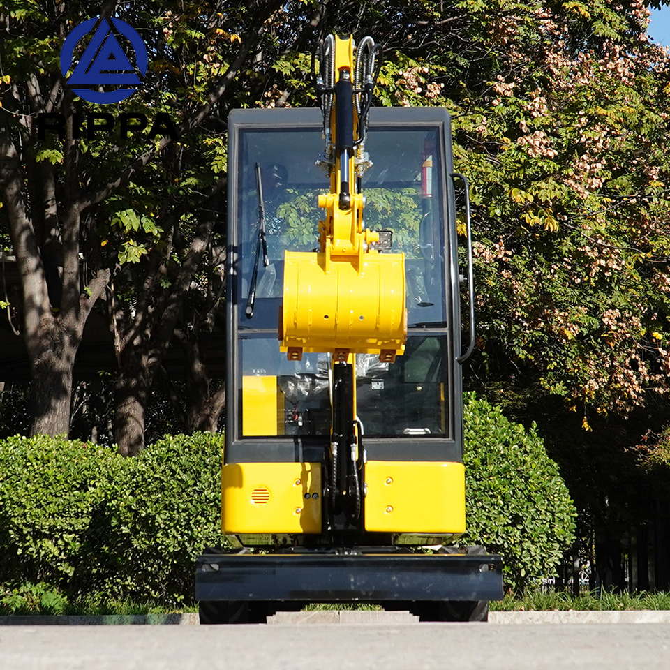 Nov Mini bager Rippa Machinery Group R327-Kubota engine-cab-Global stocking Rapid delivery: slika 13