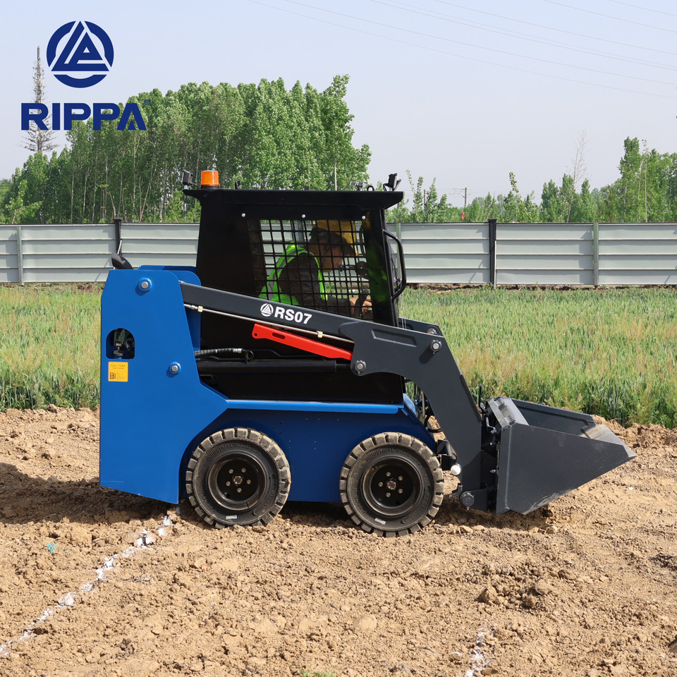 Rippa RS07 New Skid Steer Loader | Cheap Price | CE Certified | Fast Shipping - Mini nakladalec: slika 4 Rippa RS07 New Skid Steer Loader | Cheap Price | CE Certified | Fast Shipping - Mini nakladalec: slika 4