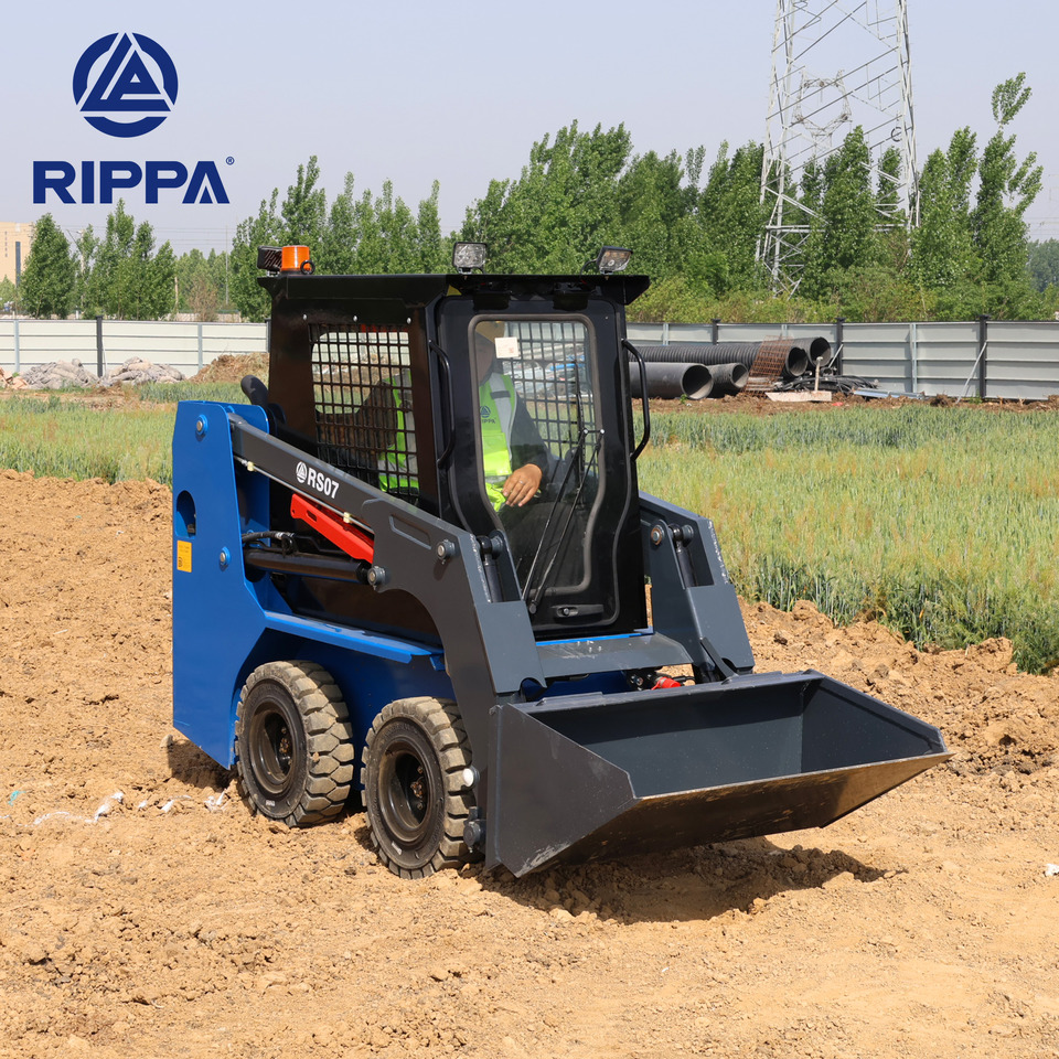 Rippa RS07 New Skid Steer Loader | Cheap Price | CE Certified | Fast Shipping - Mini nakladalec: slika 1 Rippa RS07 New Skid Steer Loader | Cheap Price | CE Certified | Fast Shipping - Mini nakladalec: slika 1