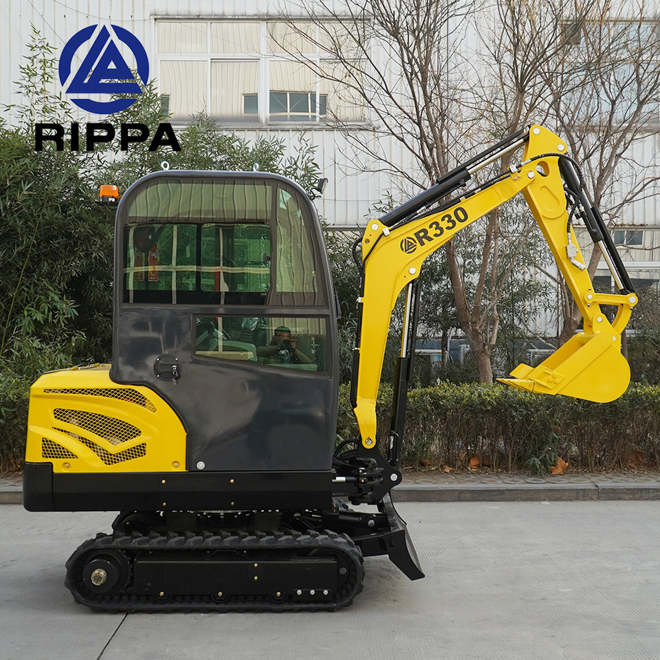 Nov Mini bager Shandong Rippa Machinery Group Co., Ltd. R330-Global stocking Rapid delivery-Kubota engine-Cab-Air Conditioner ; CE certification: slika 6