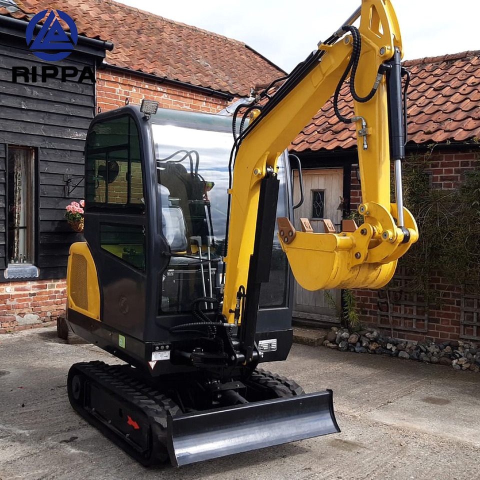Nov Mini bager Shandong Rippa Machinery Group Co., Ltd. R330-Global stocking Rapid delivery-Kubota engine-Cab-Air Conditioner ; CE certification: slika 18