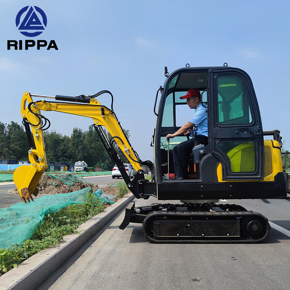 Nov Mini bager Shandong Rippa Machinery Group Co., Ltd. R330-Global stocking Rapid delivery-Kubota engine-Cab-Air Conditioner ; CE certification: slika 20