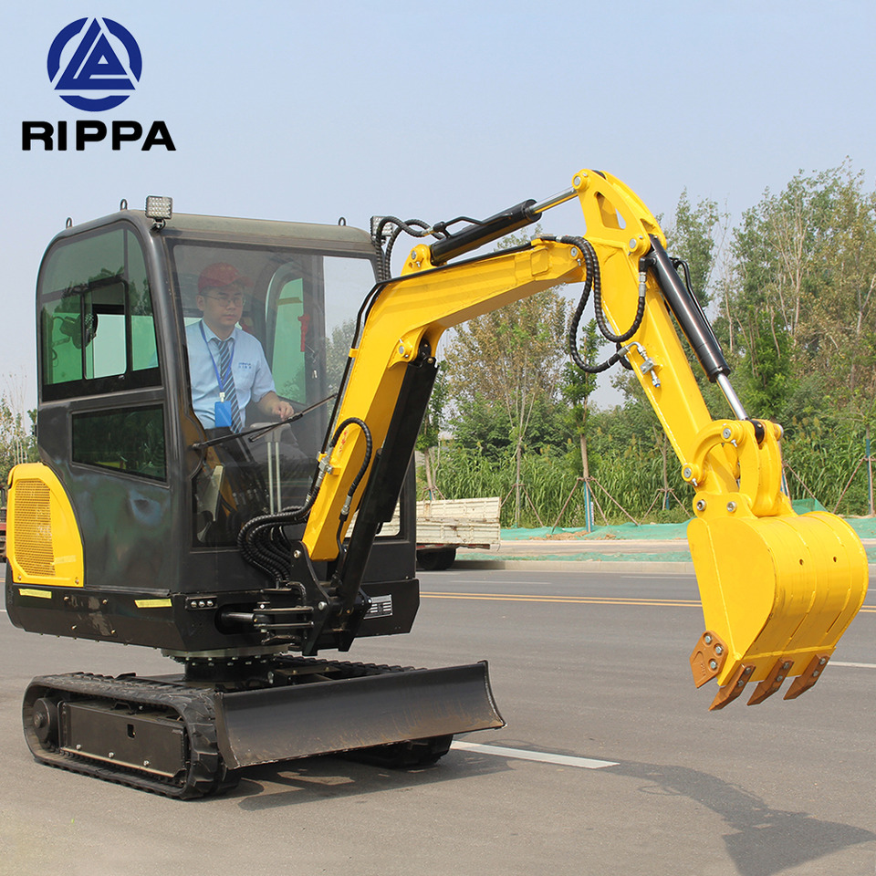 Nov Mini bager Shandong Rippa Machinery Group Co., Ltd. R330-Global stocking Rapid delivery-Kubota engine-Cab-Air Conditioner ; CE certification: slika 24