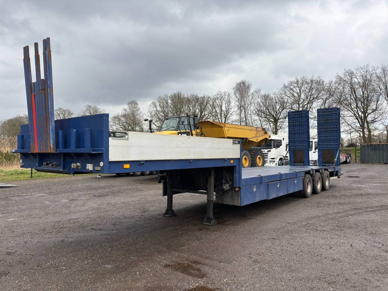 Broshuis Lowloader tieflader 3 assen leaf spring, laadklep - Nizko noseča polprikolica: slika 2 Broshuis Lowloader tieflader 3 assen leaf spring, laadklep - Nizko noseča polprikolica: slika 2