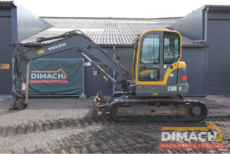 Volvo ECR88 CW 10, mono, airco - Mini bager: slika 1 Volvo ECR88 CW 10, mono, airco - Mini bager: slika 1
