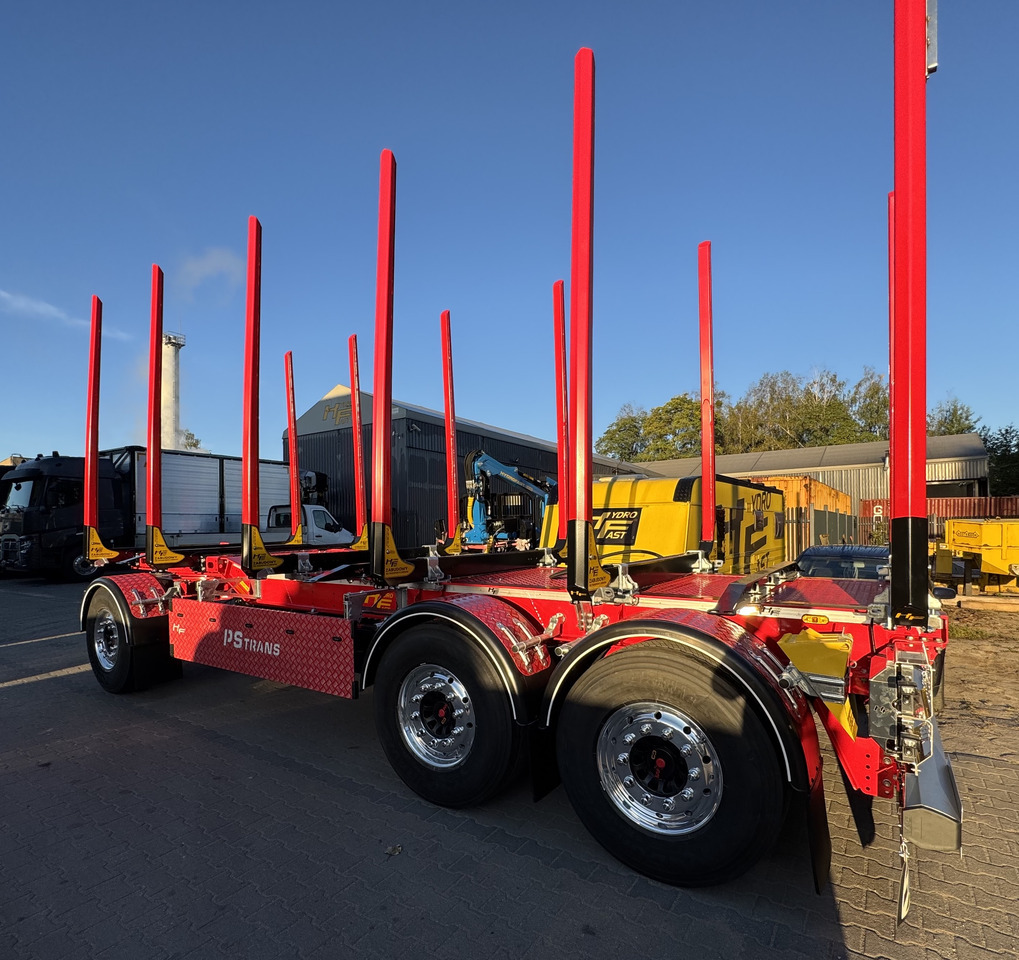HYDROFAST Przyczepa 3 osiowa / 3 axles timber transport trailer / Remorque à 3 essieux pour le transport de bois / 3-Achs-Rungenanhänger / 3-tengelyes-rönkszállító-pótkocsi / Remorcă pentru transportul lemnului - Prikolica za prevoz lesa: slika 2 HYDROFAST Przyczepa 3 osiowa / 3 axles timber transport trailer / Remorque à 3 essieux pour le transport de bois / 3-Achs-Rungenanhänger / 3-tengelyes-rönkszállító-pótkocsi / Remorcă pentru transportul lemnului - Prikolica za prevoz lesa: slika 2